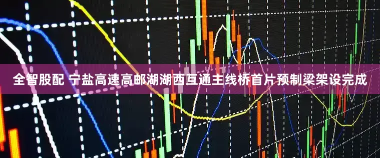 全智股配 宁盐高速高邮湖湖西互通主线桥首片预制梁架设完成