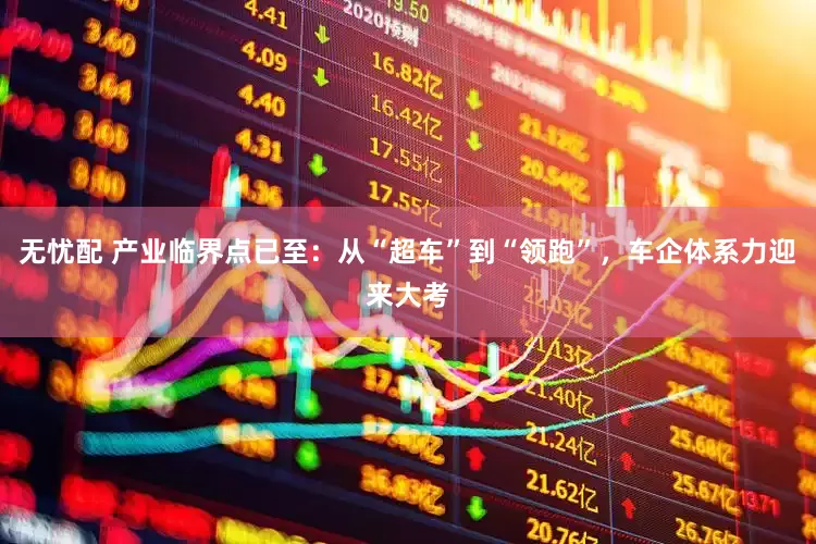 无忧配 产业临界点已至：从“超车”到“领跑”，车企体系力迎来大考